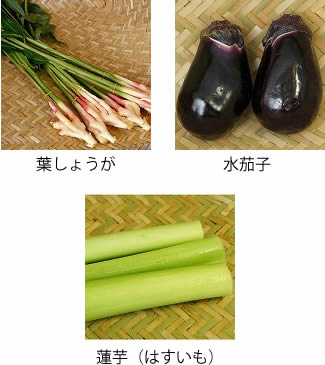 夏野菜の事例